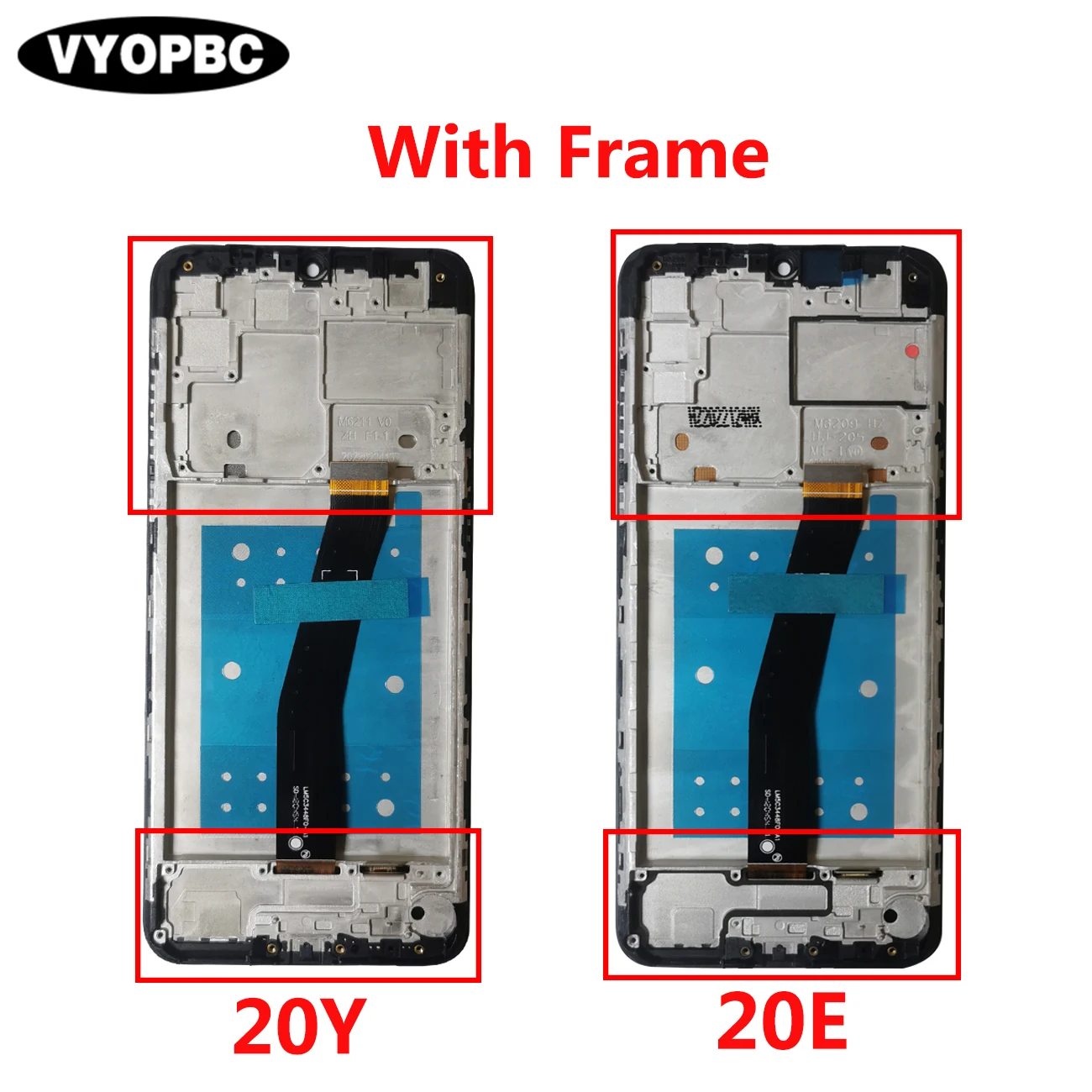Фото Lcds для TCL 20Y 6156D дигитайзер сенсорного экрана для tcl 20E 6125F 6125D 6125A ЖК-дисплей в сборе, ремонт деталей Pantalla №5