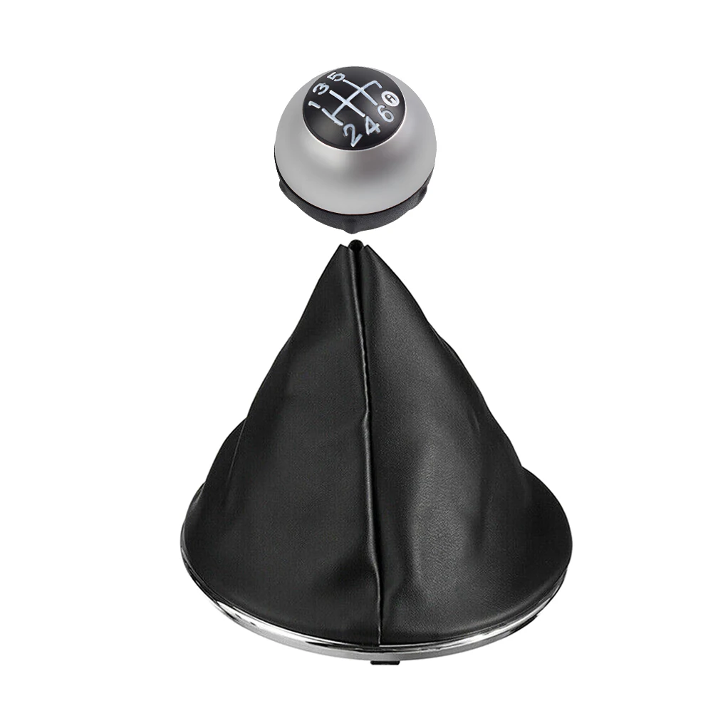 6 скоростей рычаг переключения передач головка Шариковая рукоятка крышка гетра