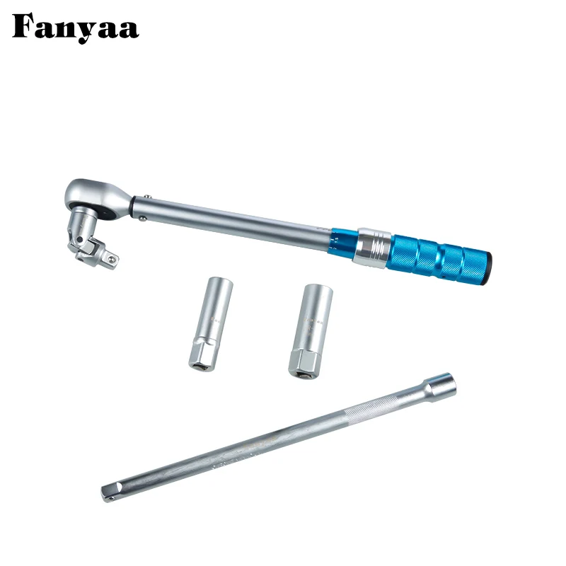 Набор динамометрических ключей Fanyaa 5 шт. привод 3/8 дюйма 10-60 нм точность 4% ремонт
