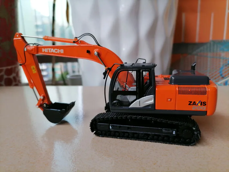 Масштаб 1:50 ZAXIS200 ZX210 ZX250 Hitachi EFI Инженерная модель экскаватора из сплава литая