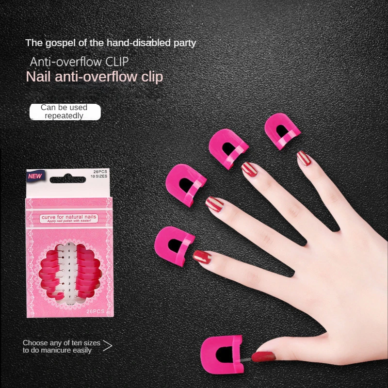 

Professional Nail Clips Acrylic Extension Forms for Nail Quick Building Nail Tips Clips UV Gel Mold for Manicure Nail Accessory