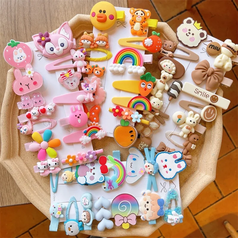 

Girl Dress Up Year Hairpin Cute Baby Bangs Clip Hair Accessories Headdress Gift