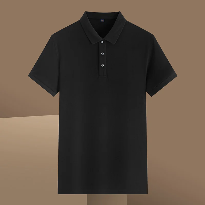 Для лета 2024 высококачественные дышащие модные с коротким рукавом черные синие