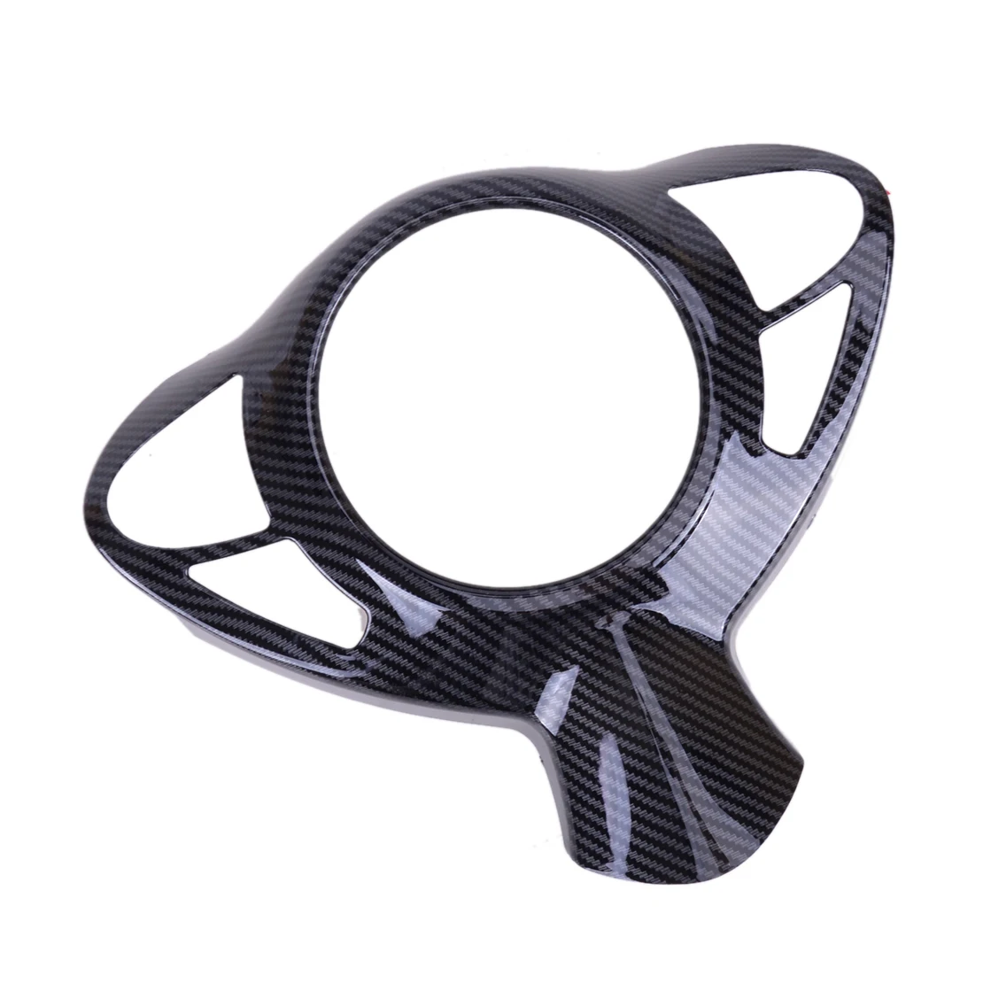 

Steering Wheel Cover Trim Frame ABS Carbon Fiber Style Black Fit for Nissan 370Z 2009 2010 2011 2012 2013 2014 2015 2016-2020