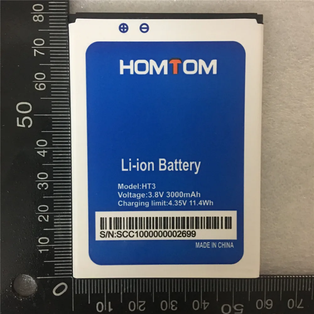 Новый в наличии высококачественный аккумулятор для телефона HOMTOM HT3/ht3 PRO + номер