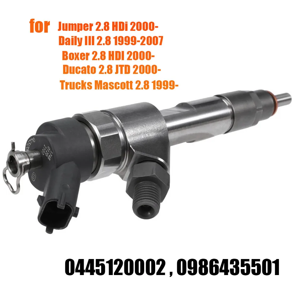 

0445120002 новый дизельный топливный инжектор 0986435501 для Citroen Jumper / Iveco ежедневник/Peugeot Boxer / Fiat Ducato 2,8 HDI 1999-