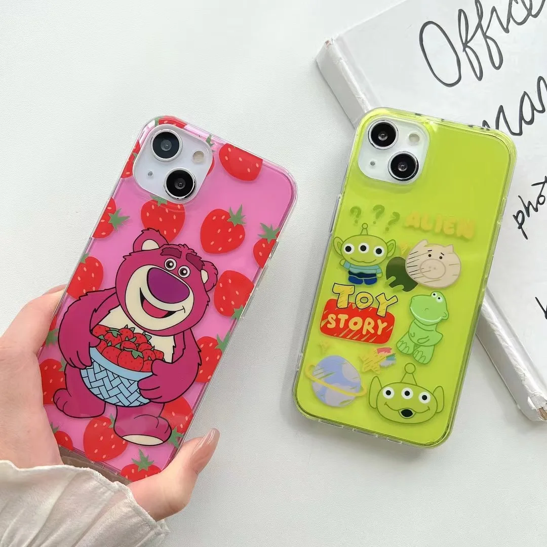 

Buzz Lightyear Lotso Alien Phone Cases For iPhone 14 13 12 11 Pro Max Back Cover