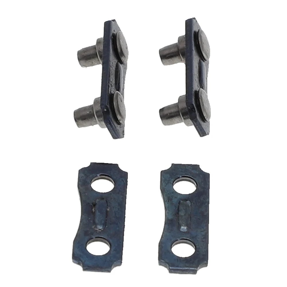 

12 Sets Chainsaw Chain Joiner Link Chain Joint Size 3/8LP Pitch - .050 Gauge Chain Links For Woodworking Chainsaw Parts
