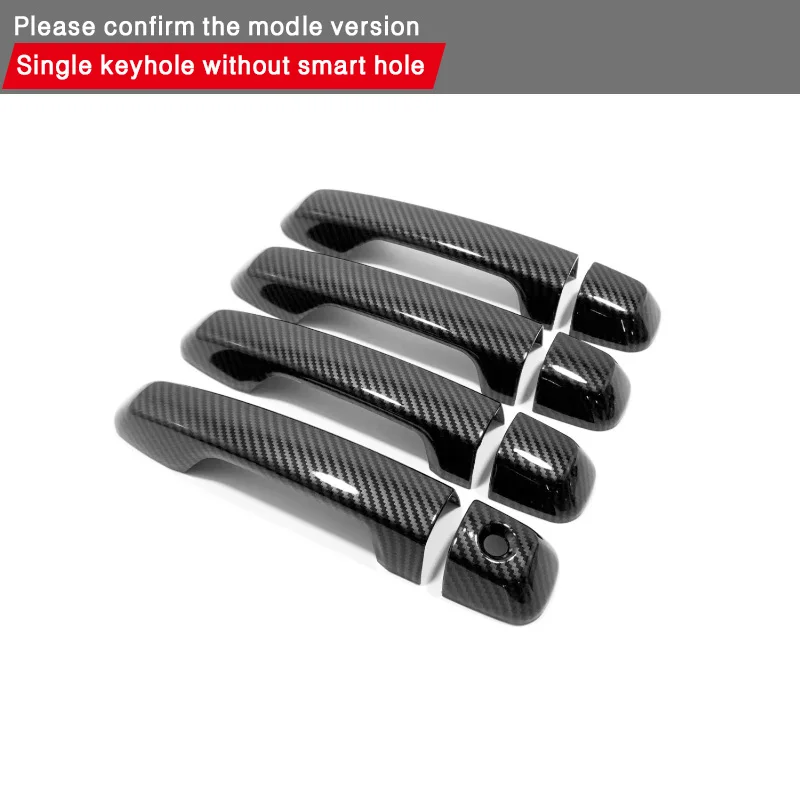 

ABS хромированная накладка на дверную ручку, декоративная для Toyota Land Cruiser Prado 150 2010-2022 гг.