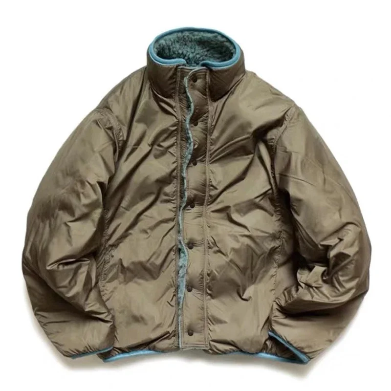 KAPITAL Hirata Hohiro флисовая одежда с обеих сторон на молнии длинным рукавом в японском