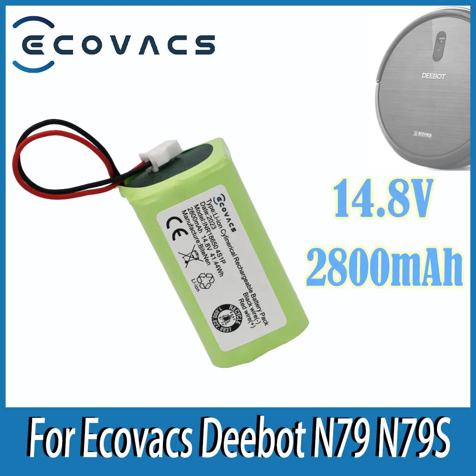 

ECOVACS новый 2800mAh INR18650 4S 1P Аккумулятор для DEXP MMB-300 X500 X520 X600 Mamibot EXVAC660 EXVAC880