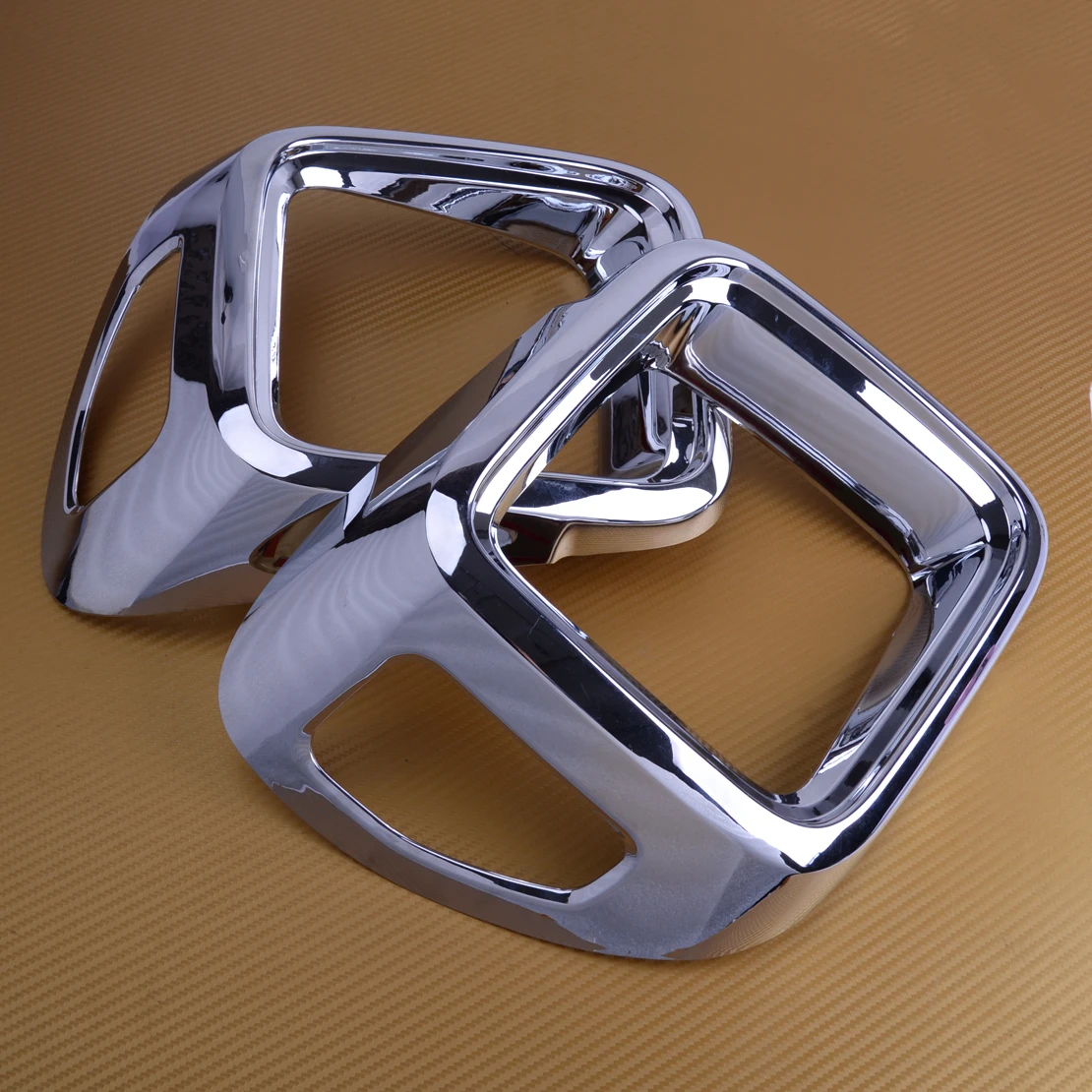 Хромированный декоративный задний светильник крышка лампы отделка рамка литье