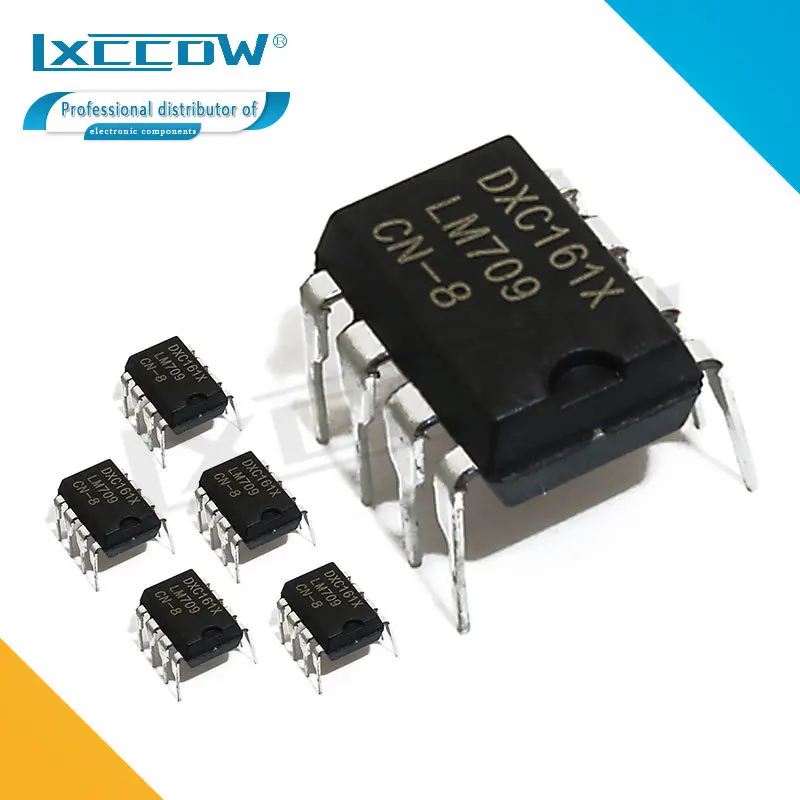 

5 шт LM709 LM709CN LM709CN-8 DIP-8