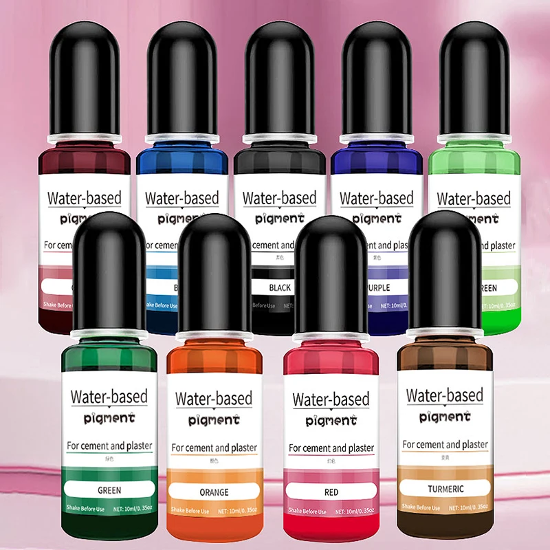 10 мл гипсоцементная окраска кашпо пигмент гипсовый порошок цветной концентрат