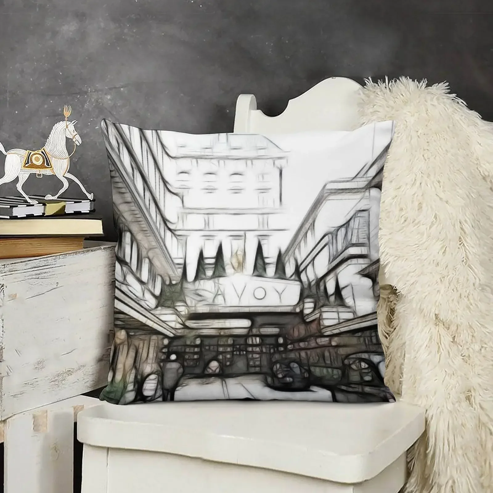 Подушка Savoy Hotel 2 рождественские наволочки роскошные чехлы для подушек новогодняя