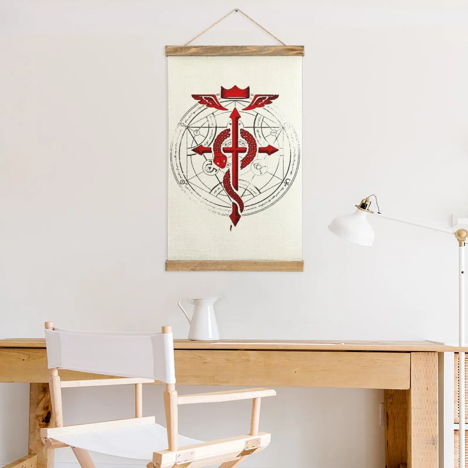 Картина &quotАлхимик Фламель&quot печать на холсте