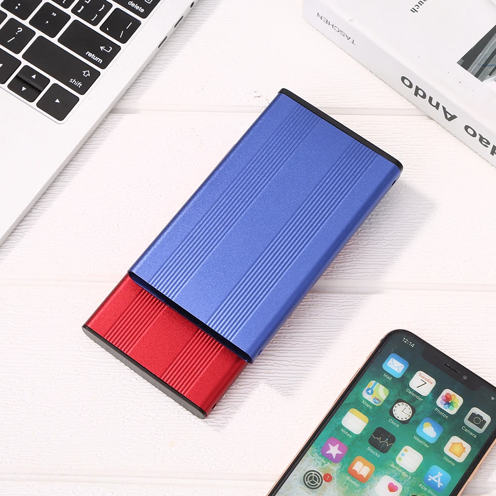 

2.5 inch HDD Case USB 2.0 SATA External Mobile Hard Drive Disk Enclosure SSD Box Disk Case Box External Hard Disk for PC