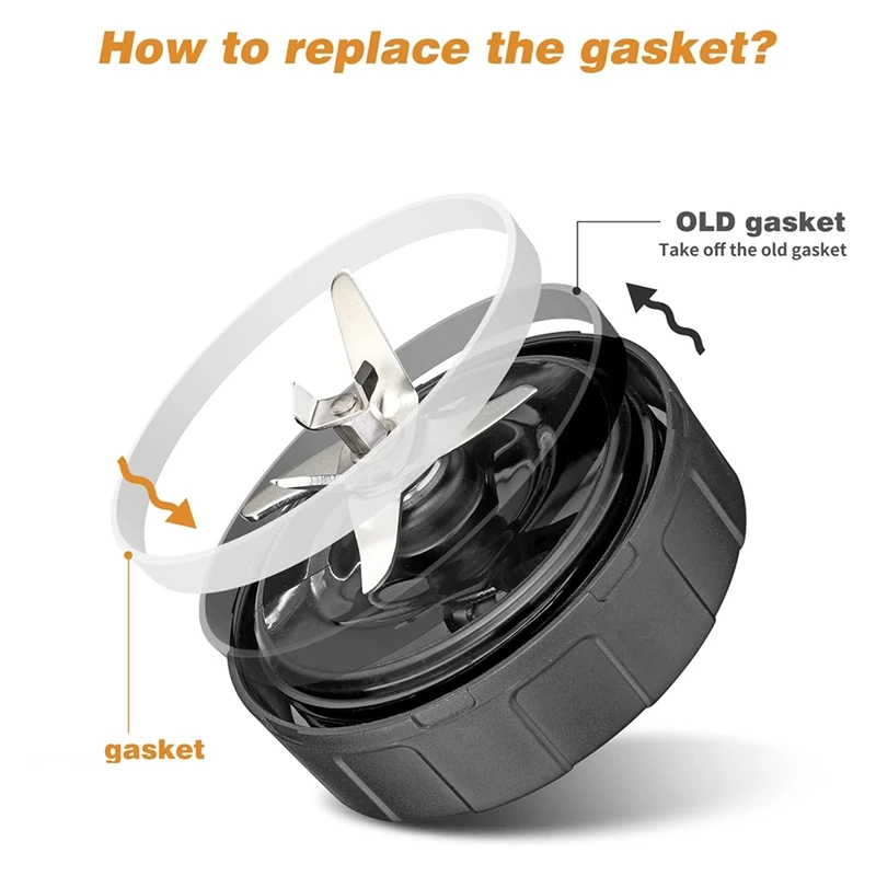 Сменное лезвие блендера 7 плавники для ниндзя запасные части лезвия Ninja SS101 SS351 SS401