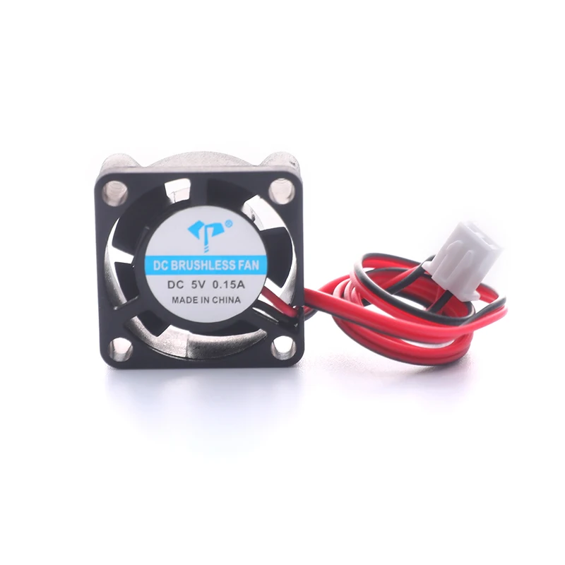 5 в 12 В 24 мини-вентилятор охлаждения 25x25x10 мм 2-контактный маленький микро-кулер