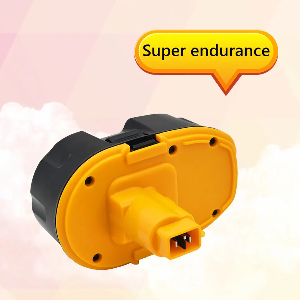

2022 18V 12800mAh DC9096 NiMH Power Tool for DeWalt DC390B DC390K DC390KA DC390KBDC390N DC410 DC410KA DW999KQ DE9098