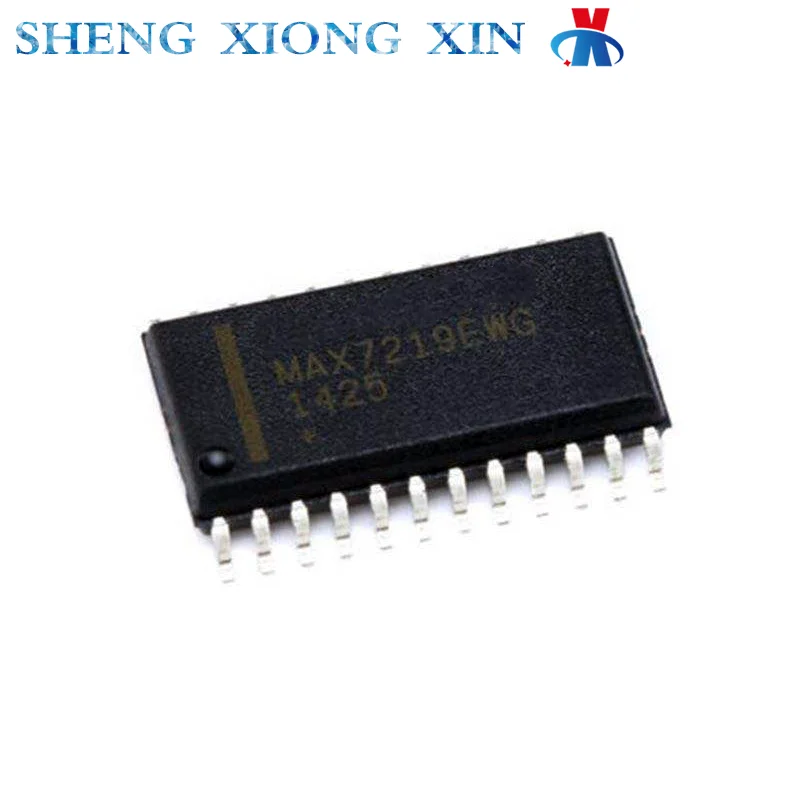 10 шт./партия MAX7219EWG MAX7219CWG Инкапсуляция SOP-24 MAX7219E MAX7219C драйвер светодиодного дисплея MAX7219 интегральная схема