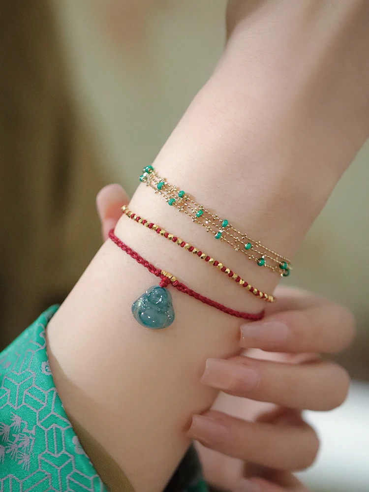 Sumojewel &quotBuddha Dingyuan&quot новый китайский Sle красный тканый браслет Будды год судьбы