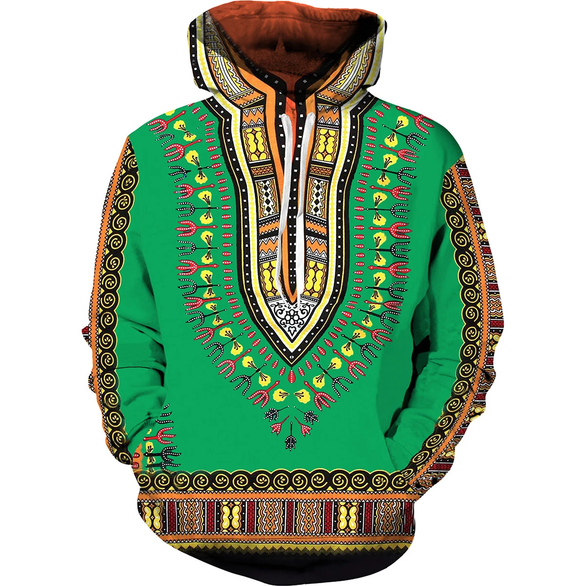 African Folk-custom Pattern 3D Printed Unisex Hoodies Streetwear Men Hip Hop Style Long Sleeve Men's Hooded Sweatshirts