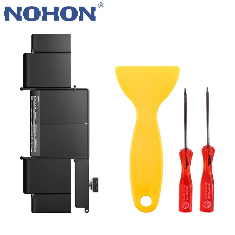 NOHON Аккумулятор для ноутбука A1493 MacBook Pro 13 дюймов A1502 конец 2013 - середина 2014 6400 мАч