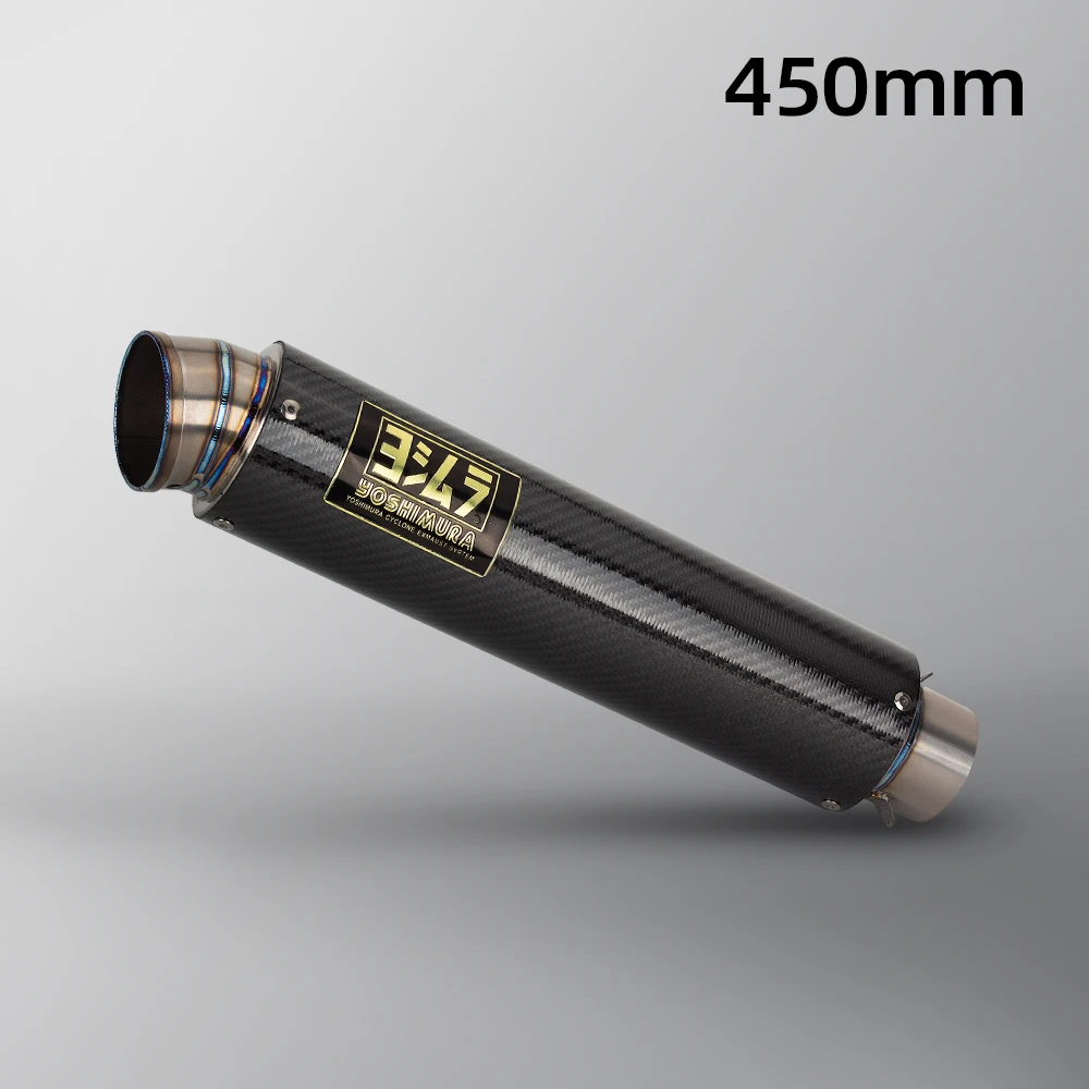 Универсальная выхлопная труба мотоцикла Yoshimura GP Racing титановая карбоновая