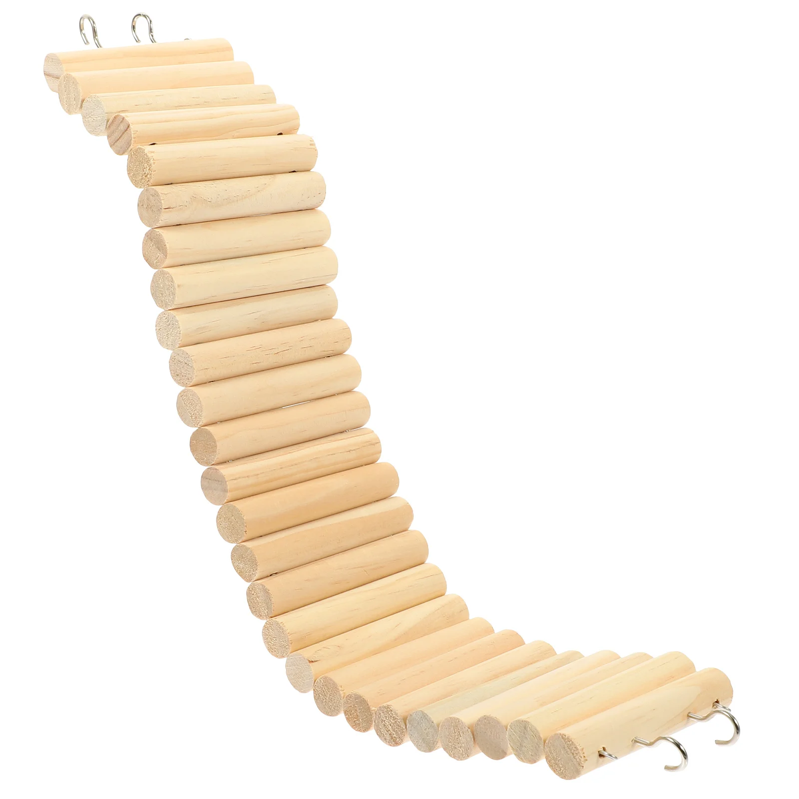 

Pet Hamster Ladder Toy Wooden Pet Cage Climbing Rat Ladder Hideout Toy Ornament for Guinea Pig Small Pet Cage Bird cages