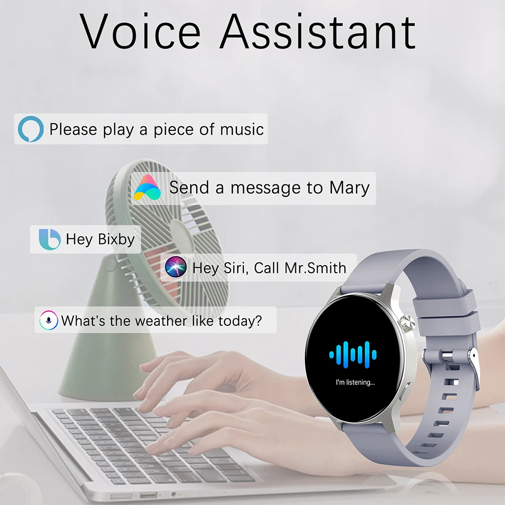 Умные часы для пар 5 4 Bluetooth-вызов 1 43-дюймовый AMOLED-экран разрешение 466*466 женские