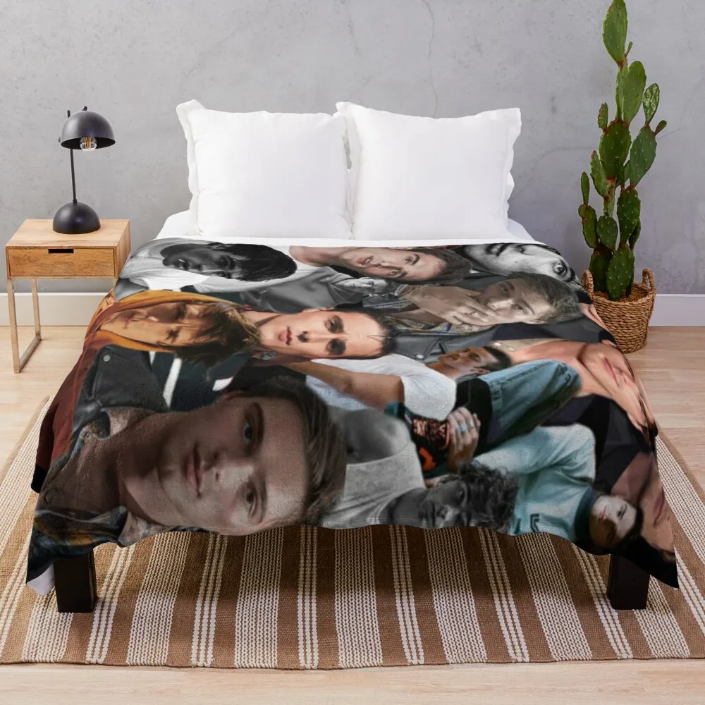 

Jacob Elordi Editing Throw Blanket luxury throw blanket