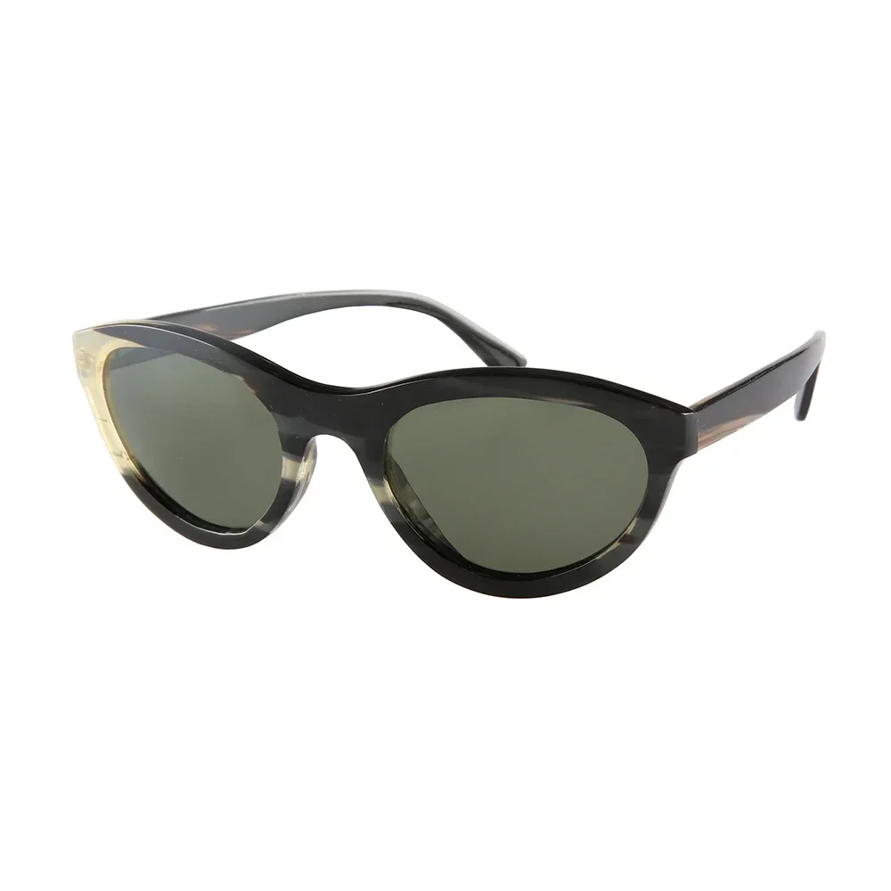 Женские солнцезащитные очки мужские уникальные ретро-кошачий глаз классические