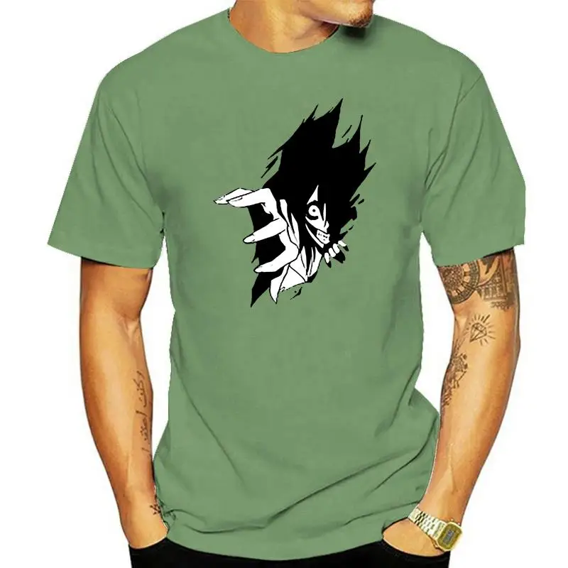 Джефф-убийца городская легенда жуткая Макарон футболка прямой производитель 2030377