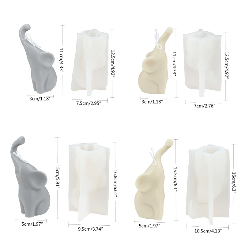 Слоновый орнамент свеча силиконовая форма эпоксидная смола сделай сам украшение