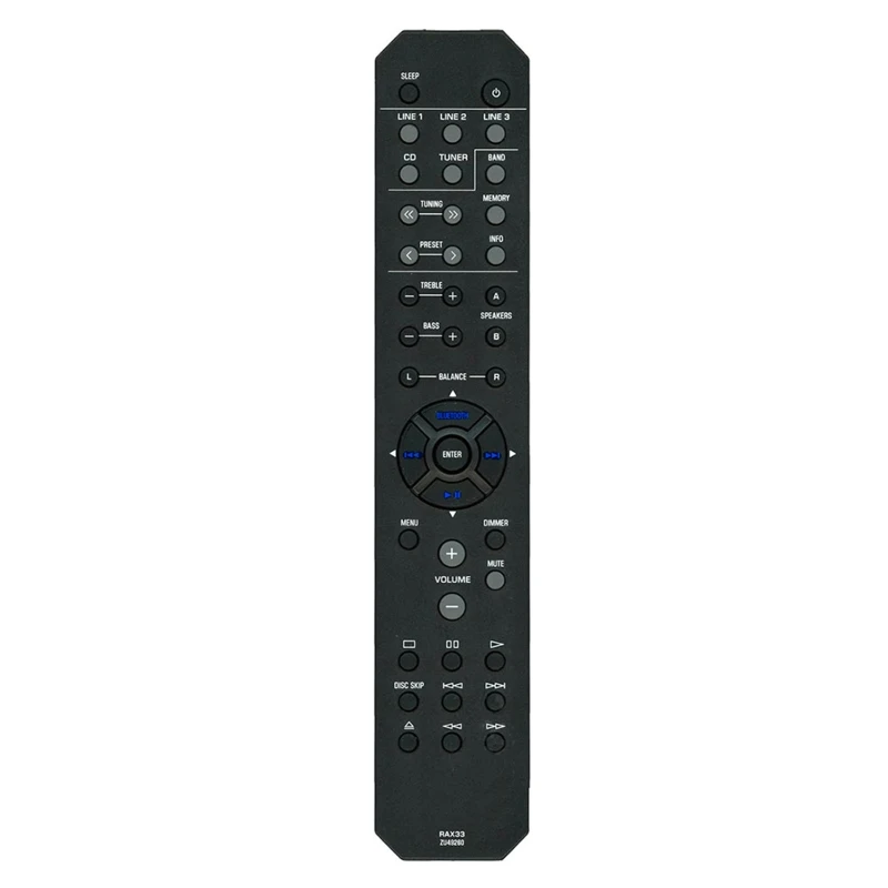 2023 New  Speaker Soundbar Remote RAX33 ZU49260 Remote for YamahaR-S202 R-S202BL
