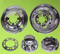 huiying japanese car wheel rim cover 16 inch used for coaster honda v star 304 stainless steel hubcap