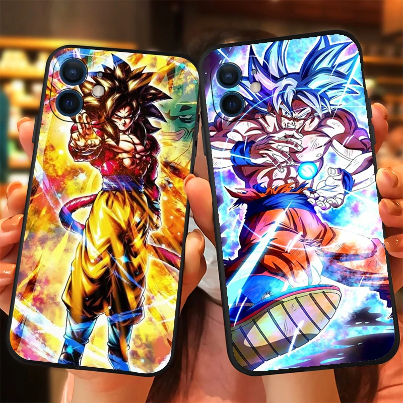 

Dragon Ball Anime Phone Cases For iPhone 13 12 Pro MAX 6 6S 7 8 Plus XS 12 13 Mini X XR SE 2020 New Silicone Back Cover Fanda