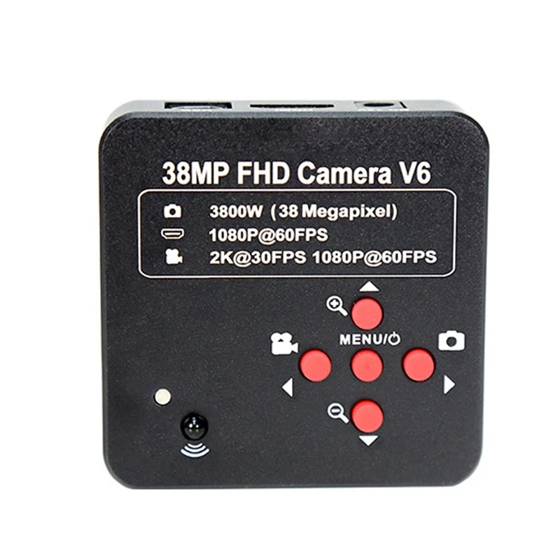 

HOT-38MP Webcam Industry FHD Camera Microscope Camera Adapter Mini Microcamera HD 1080P High Speed Transmission