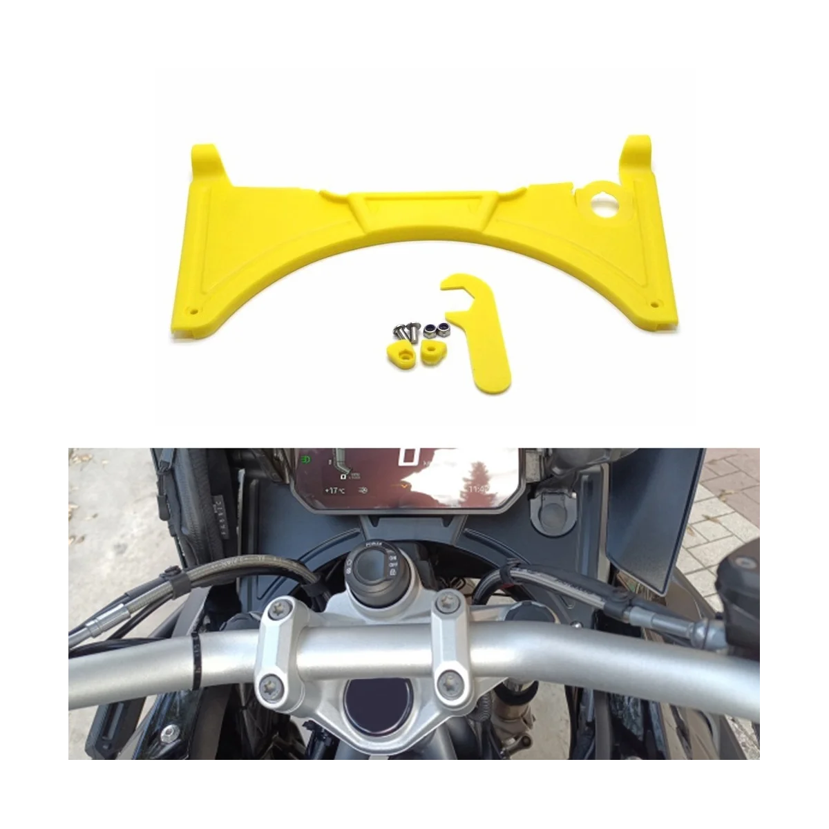 Обтекатель вилочного щита для кабины мотоцикла