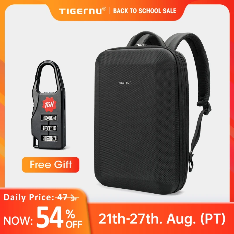Lifetime Warranty Men Backpack 14-15.6inch Laptop Backpack Bag Thin Backpack Anti-theft Bag Male Travel Backpack School Backpack