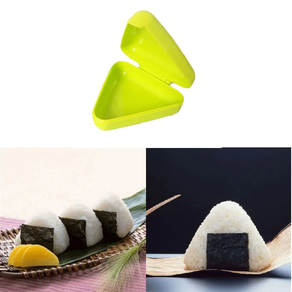 

Пластиковая 3D форма «сделай сам» для суши рисовый онигири мяч бенто кухонный инструмент форма для еды пресс-форма случайный цвет
