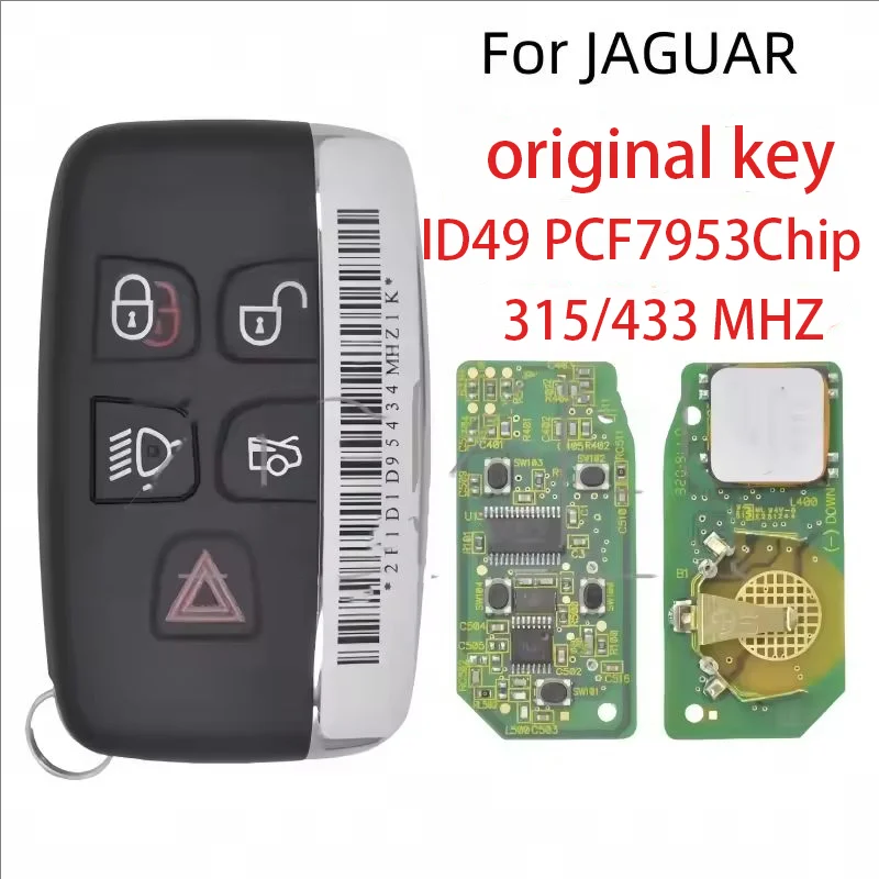 

Оригинальный смарт-ключ-брелок OEM для Land Rover Range Rover Sport Evoque Vogue, Jaguar XJ Xe XF 2010-2020, 315/434 МГц
