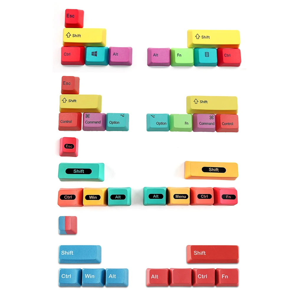 

10pcs Mechanical Keyboard Keycaps Gaming Pad Keyboard Button Key for Cherry/Kailh/Gateron Gaming Key Caps