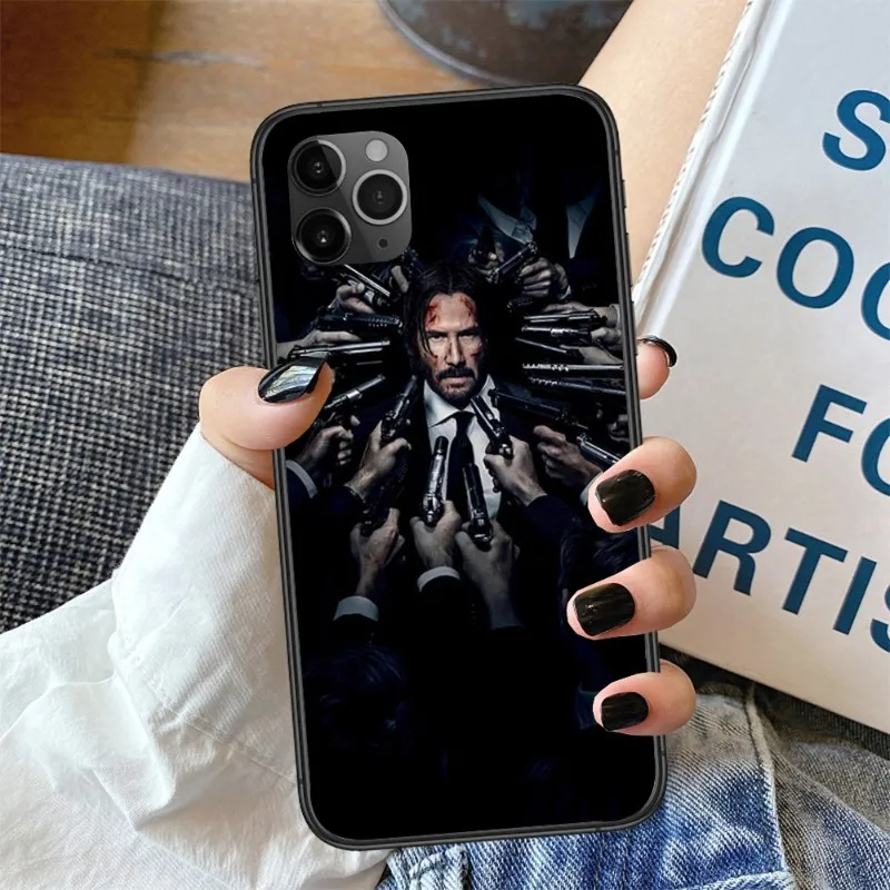 Чехол для телефона с экшн-фильмом Джон фитиль IPhone 12 Pro X XS Max XR 7 8 Plus Mini 11 SE 2020 |