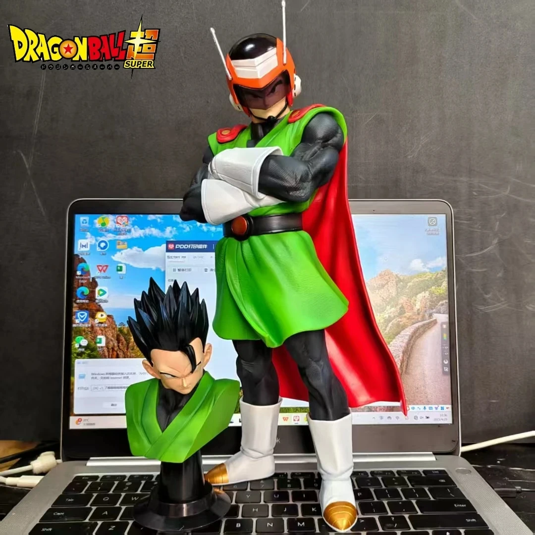 Фото Dragon Ball Z Son Gohan Фигурка Replaceab Heads Super Saiyan ПВХ Фигурки Великая коллекция статуй Сайямана Модель игрушки Подарки №3
