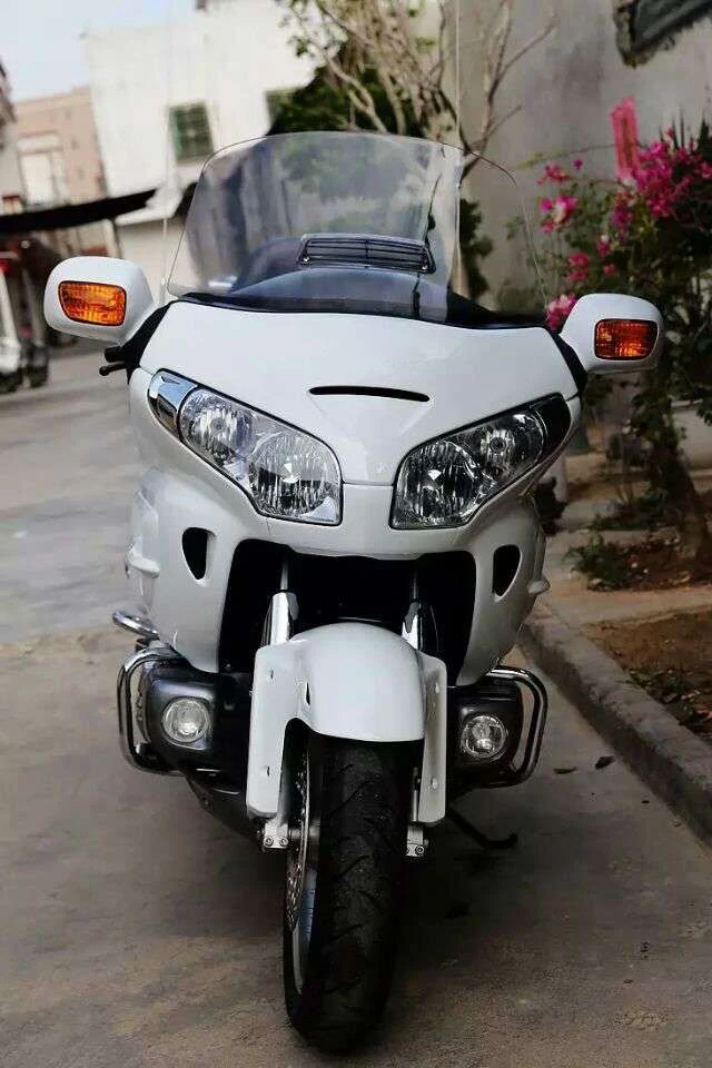 Передняя хромированная накладка на фару Topteng для Honda Goldwing Gold Wing GL1800 GL 1800 2006-2014