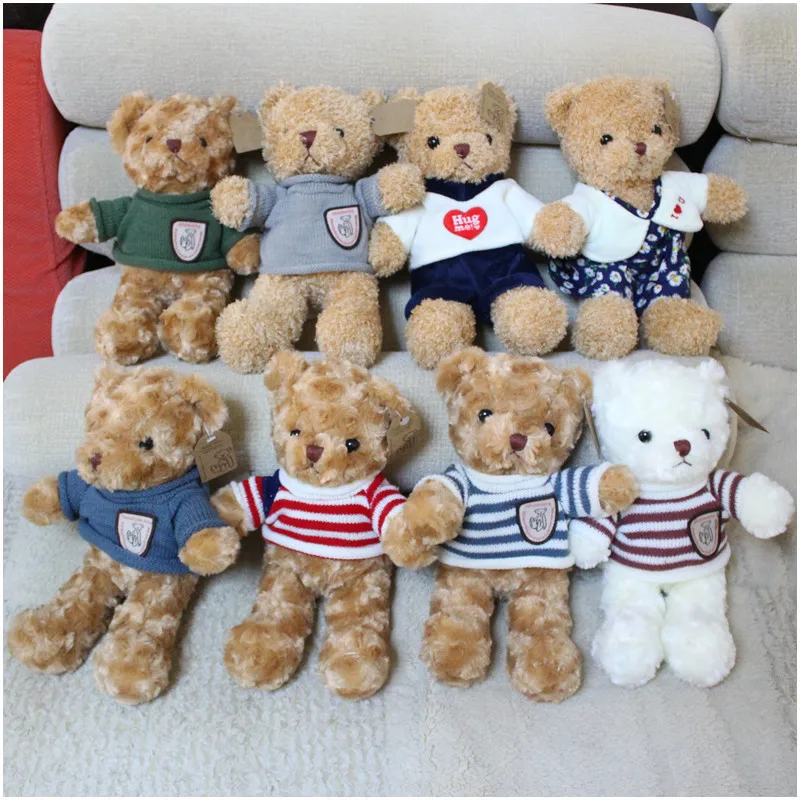 

Игрушка плюшевая Taidy Bear, милая мягкая кукла-мишка, Подушка-Зверюшка, подарок для детей на день рождения, 30 см, 40 см, 50 см