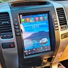 Автомобильный мультимедийный видеоплеер 128 ГБ для Lexus GX470 Toyota Prado Lc120 2002 - 2009 Tesla IPS экран GPS 2din 4G Android 11