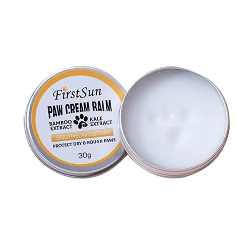 

Dog Paw Balm 30g Pad Relief Soother Moisturizer Protection Wax All Weather Foot Butter Heals Repairs Paws Noses From Heat And